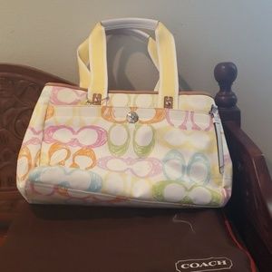 Coach Bag New, 2 Items, with Makeup Bag